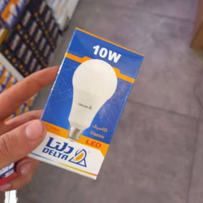 لامپ کلاسیک 10 وات با کیفیت با یکسال گارانتی