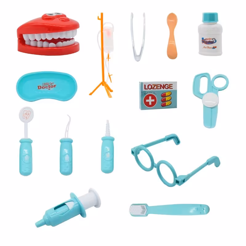 لوازم دندانپزشکی 14 تکه مدل 8021