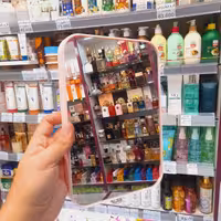 آینه آرایشی رومیزی لیلیا کد2