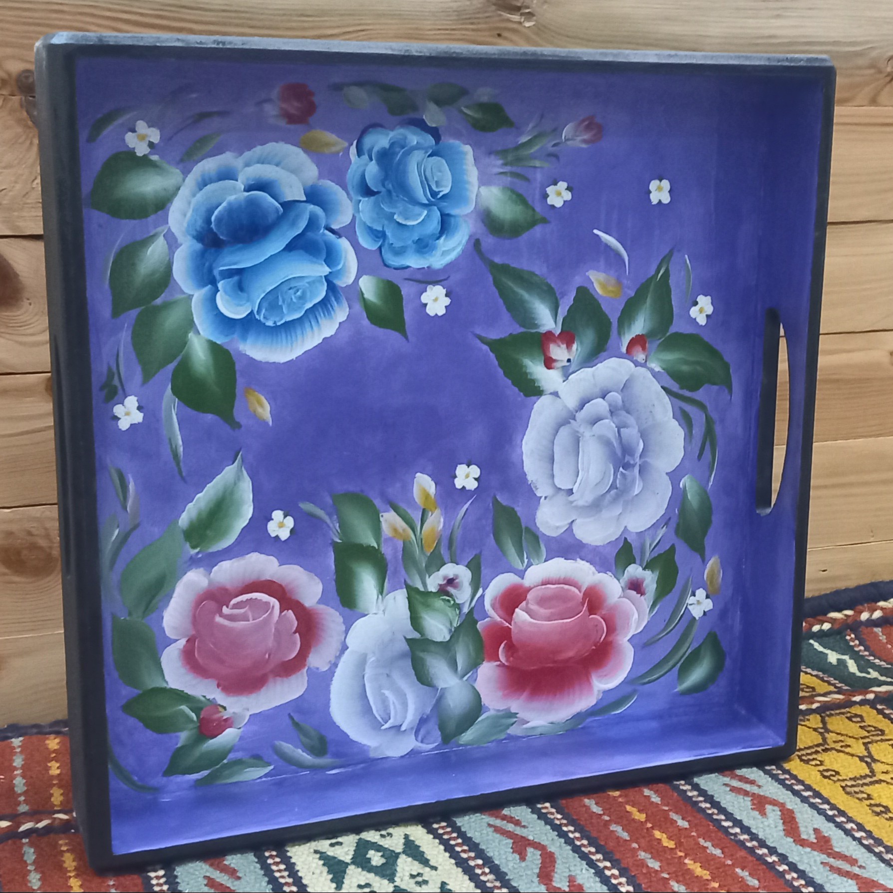 سینی سرو نقاشی