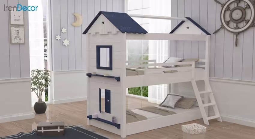 تخت خواب دو طبقه نوجوان مدل H3515