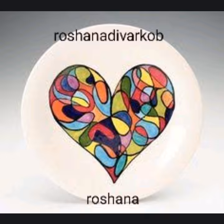 کوری رومیزی و دیواری قلب زیبا و چند رنگ فانتزی