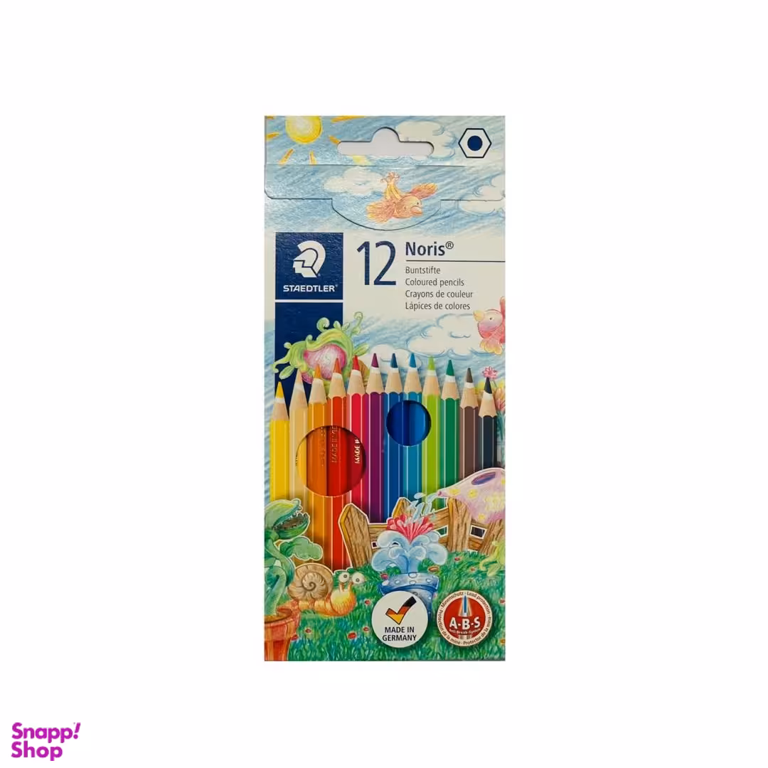 مداد رنگی 12 رنگ استدلر (Staedtler)