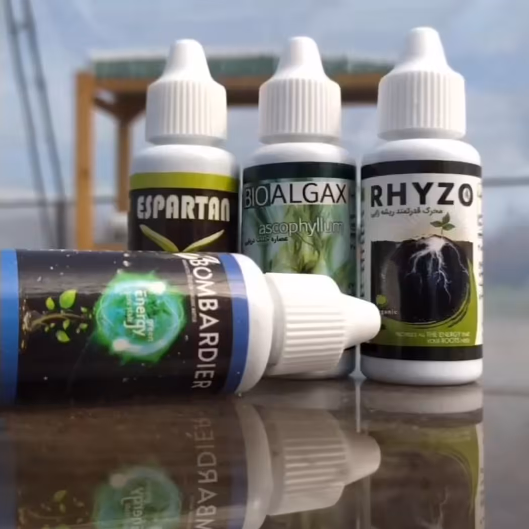 پک کود ارگانیک قطره ای ریژو ،بمباردیر،جلبک دریایی ، اسپارتان