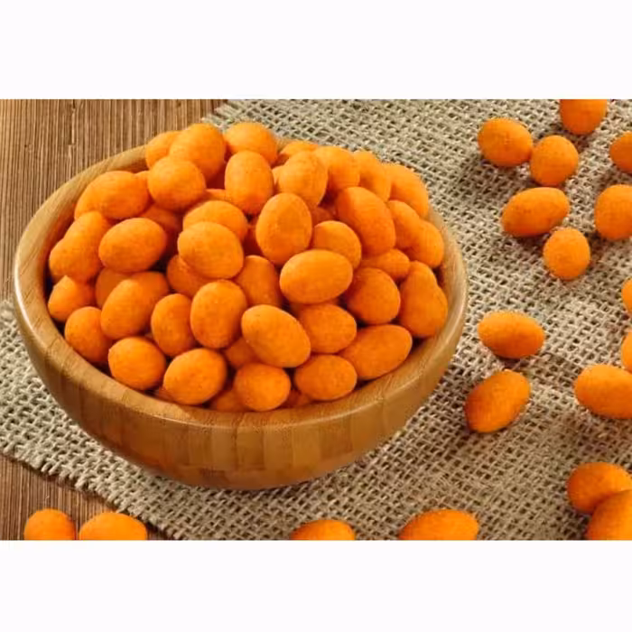 بادام زمینی طعم دار 200 گرمی برساد(طعم فلفلی و باربیکیو)