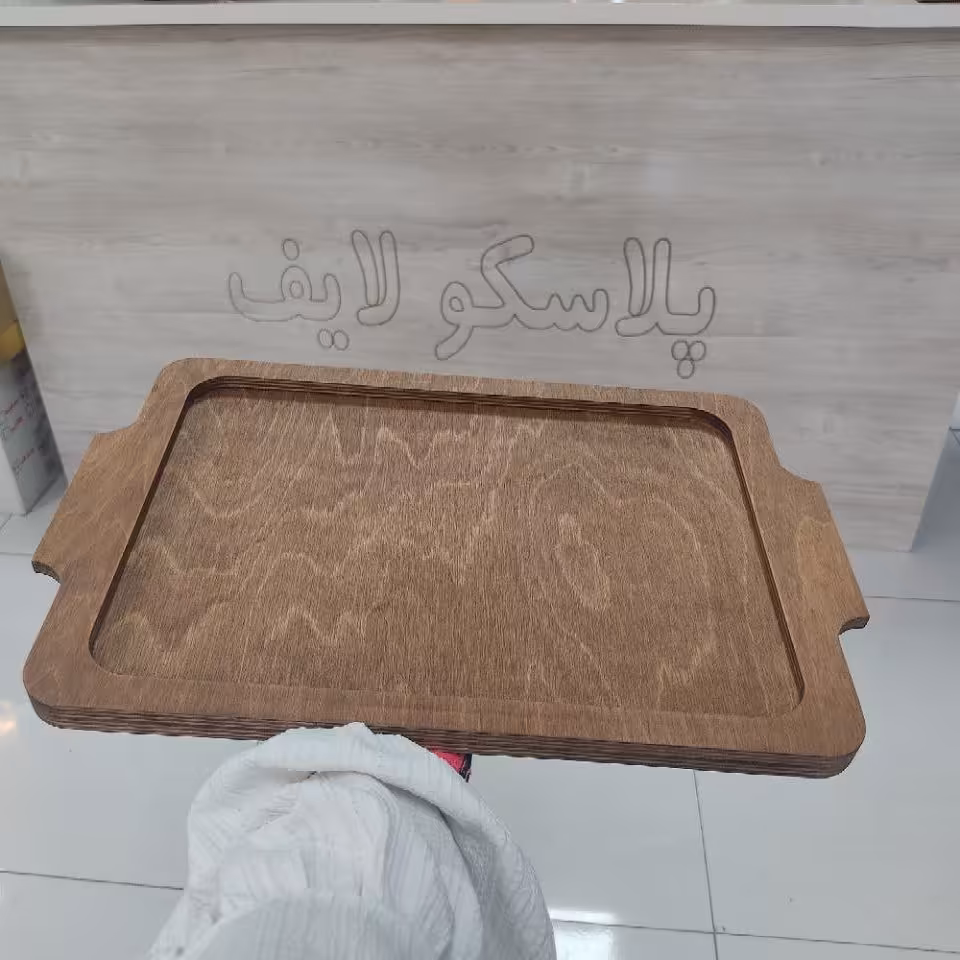 سینی چوبی ضد آب متوسط
