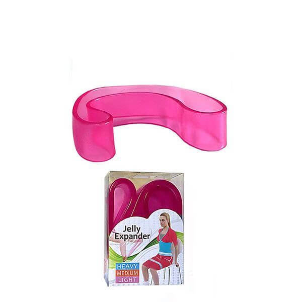 کش مینی لوپ ژله ای صورتی مدل Jelly Expander 1043-L