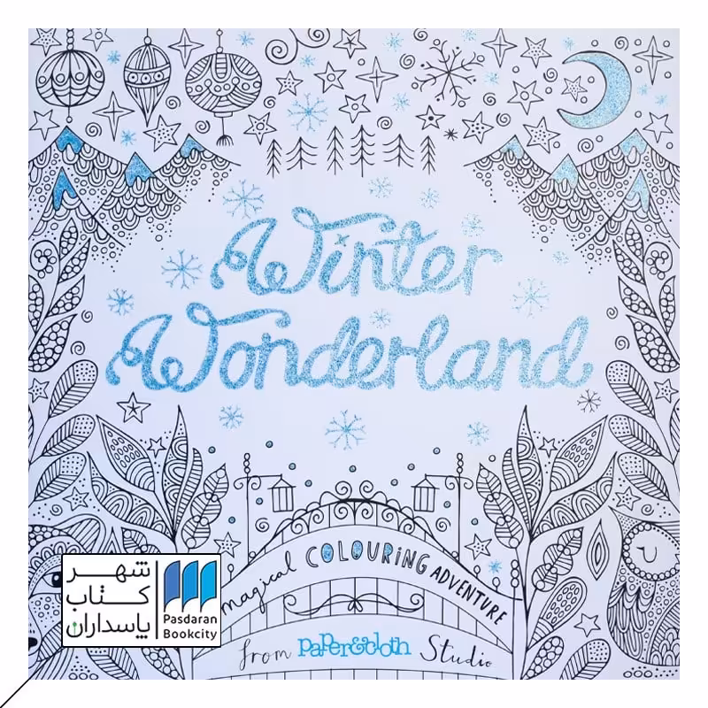 winter wonderland کتاب رنگ آمیزی عجایب زمستان