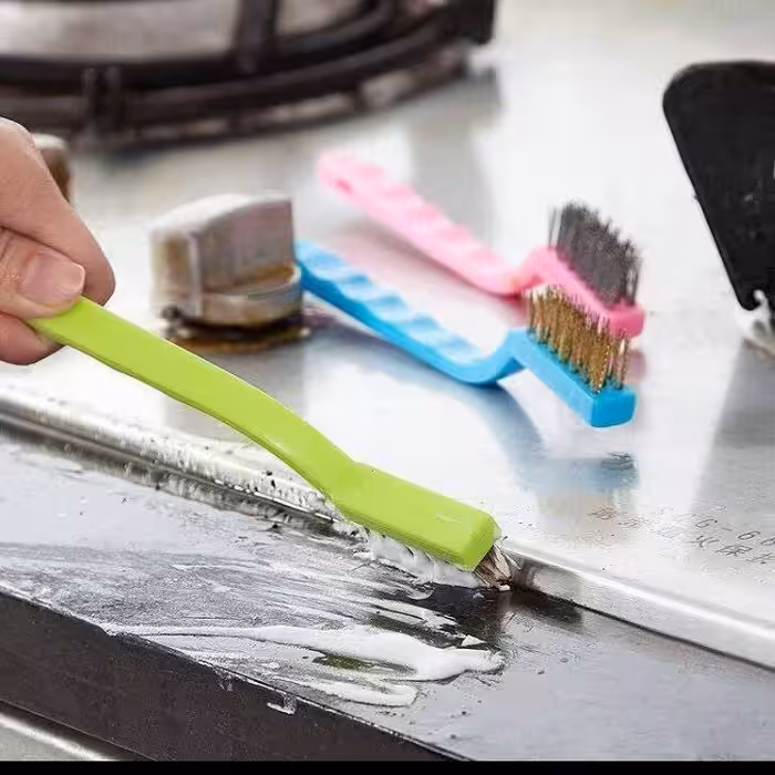 فرچه سه تایی پاک کننده گاز سینک شیر آلات 