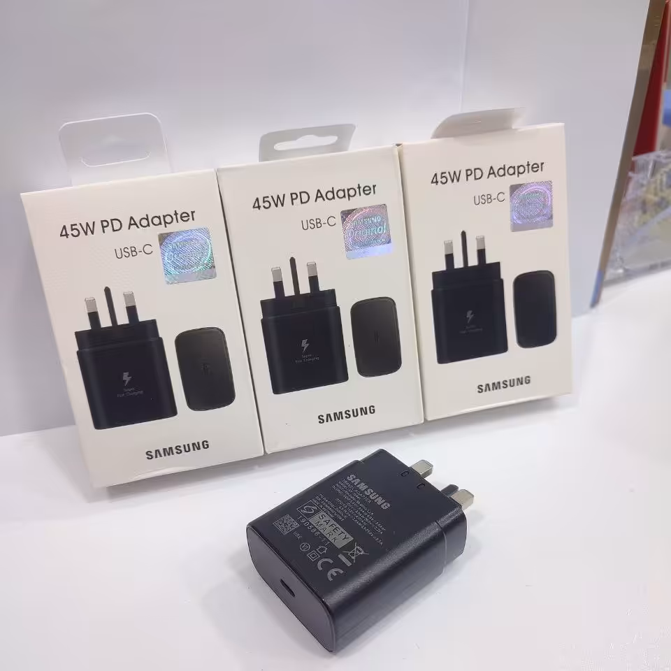 کله  شارژر سامسونگ مدل 45W فست شارژ کیفیت A