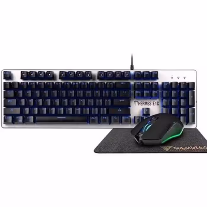 کیبورد و موس گیم دیاس HERMES E1C COMBO