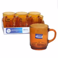 لیوان دسته دار عسلی دورالکس