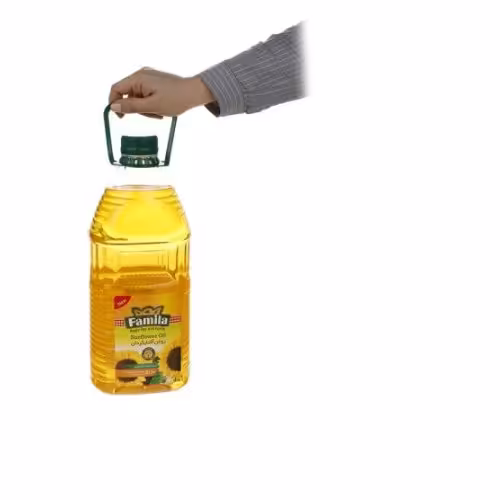 روغن مایع آفتابگردان بدون پالم فامیلا 3لیتر