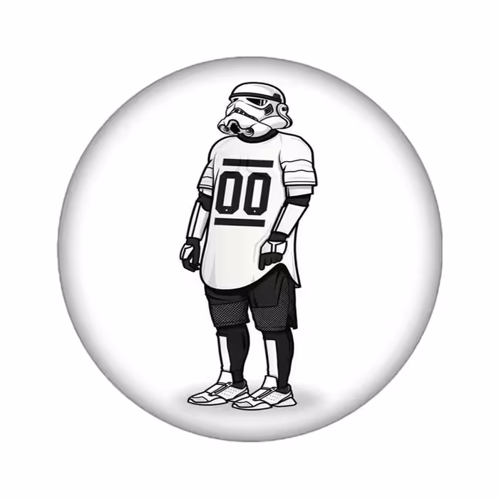 استیکر تزئینی موبایل مدل بازیکن کد 2056