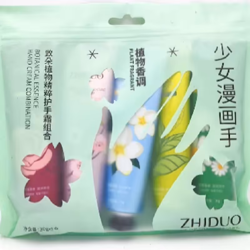 پک کرم  دست  5تایی رایحه گل ZHIDUO
