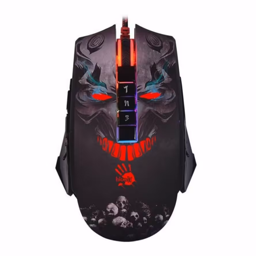 موس گیمینگ ای فورتک Bloody P85 SKULL