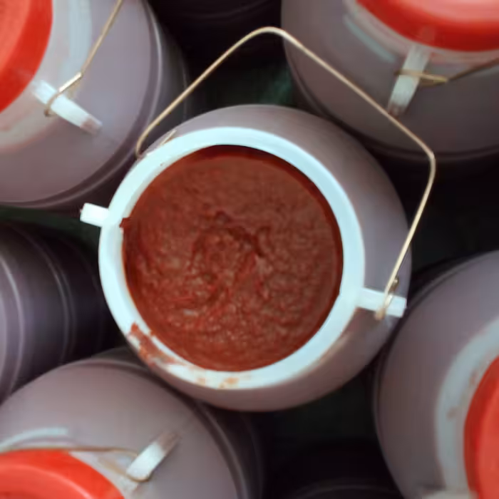 رب گوجه 6/5کیلویی،ارسال بااتوبوس