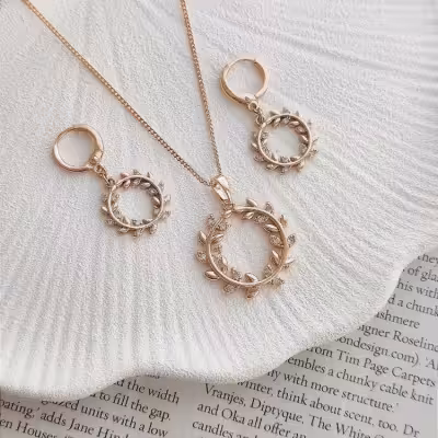 نیمست ژوپینگ طرح حلقه برگ