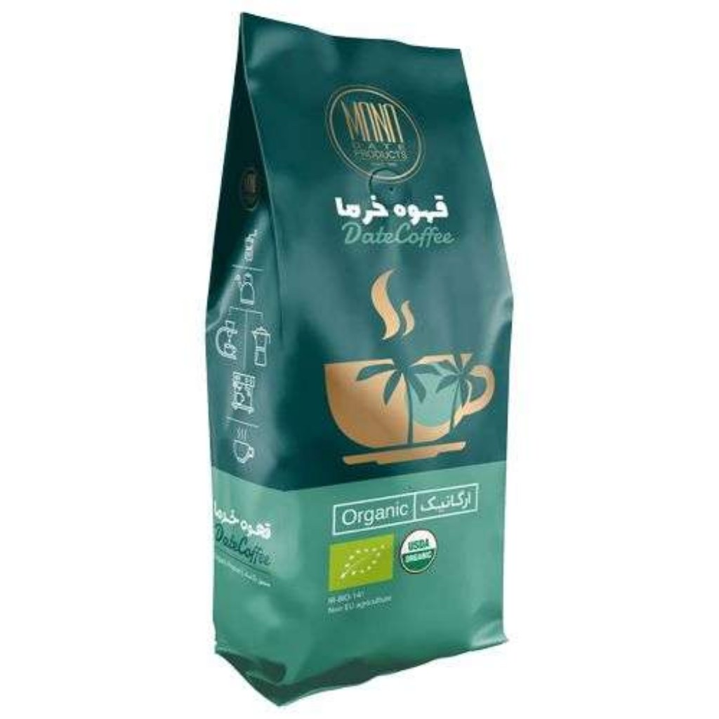 قهوه خرما - پودر هسته خرما 250گرم ارگانیک