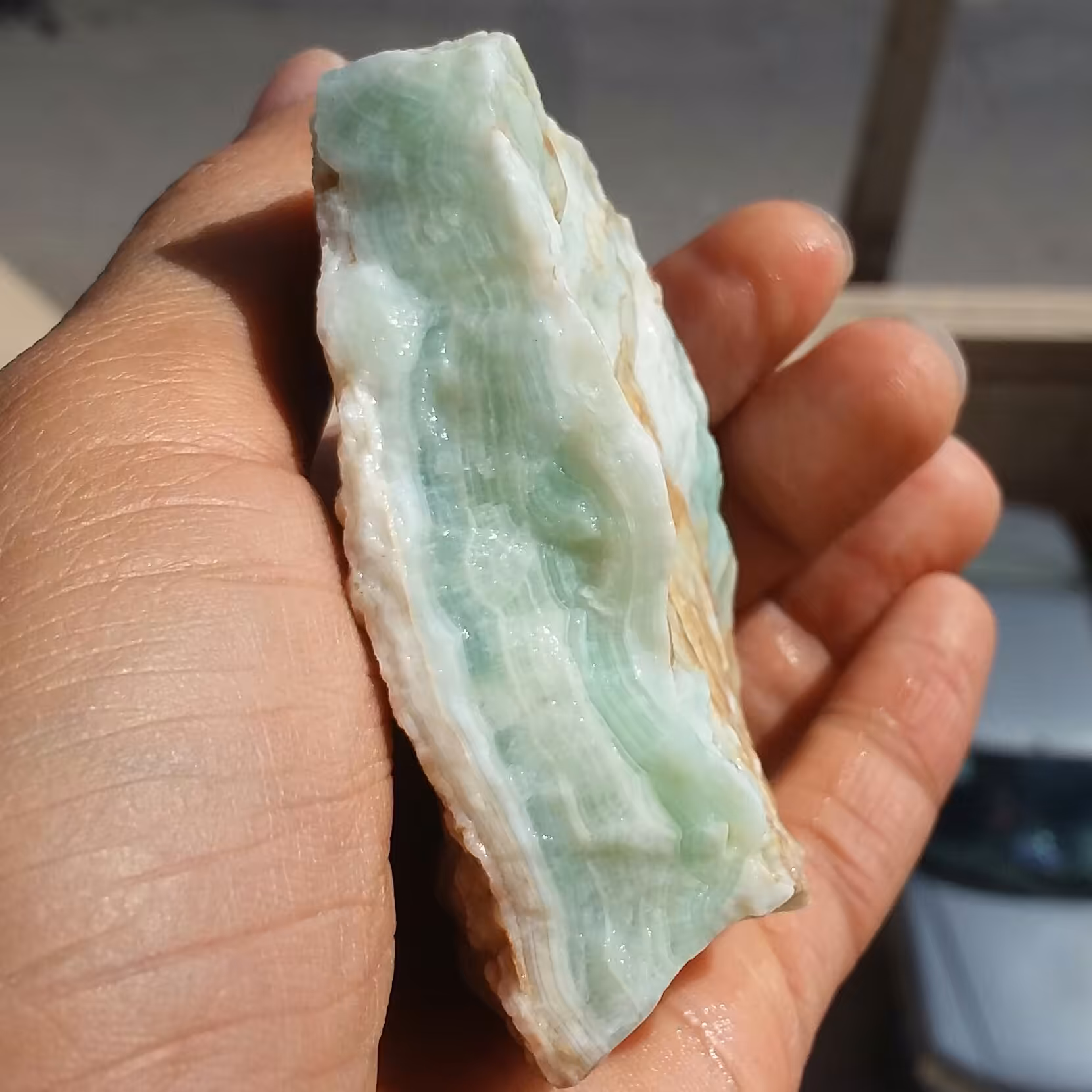 سنگ راف وارداتی آراگونیت سبز کمیاب  100 در 100 طبیعی  شاهکار خلقت خاص
با قابلیت ساخت چند نگین خاص و دیدنی
کد10584