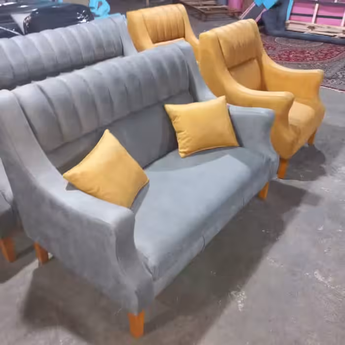 مبل هفت نفره لوییز (هزینه ارسال بصورت پس کرایه در محل)