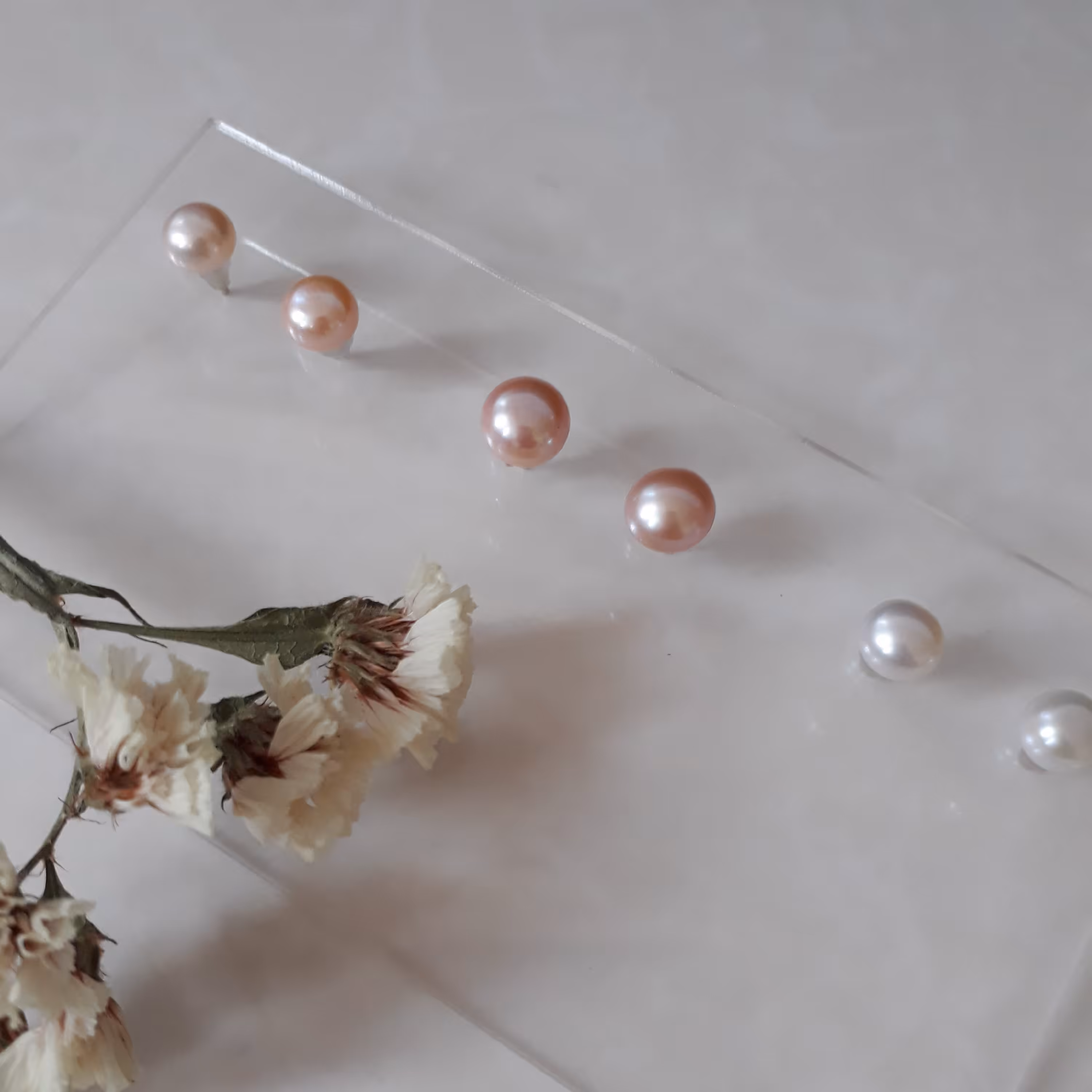 گوشواره مروارید طبیعی