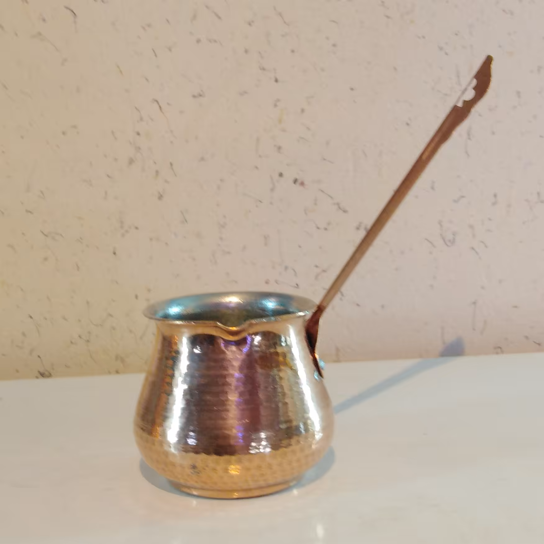 قهوه جوش مسی 8سانتی 