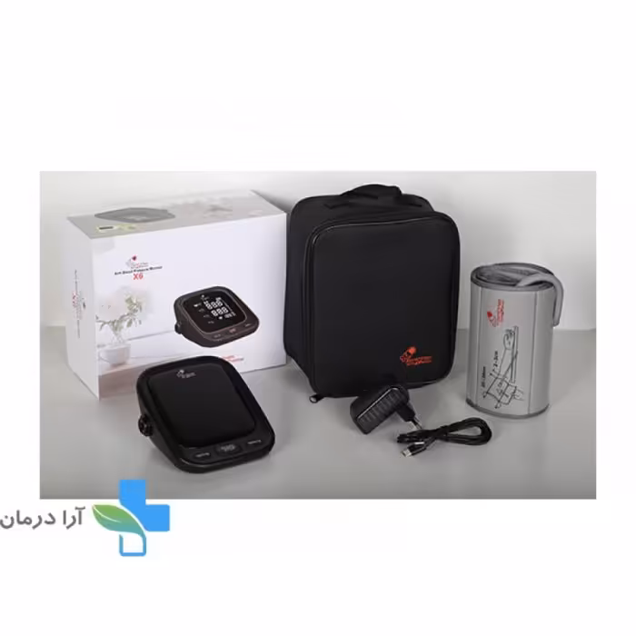فشارسنج دیجیتالی سخنگو LED با کاف فنری و شارژی زنیت مد مدل X6