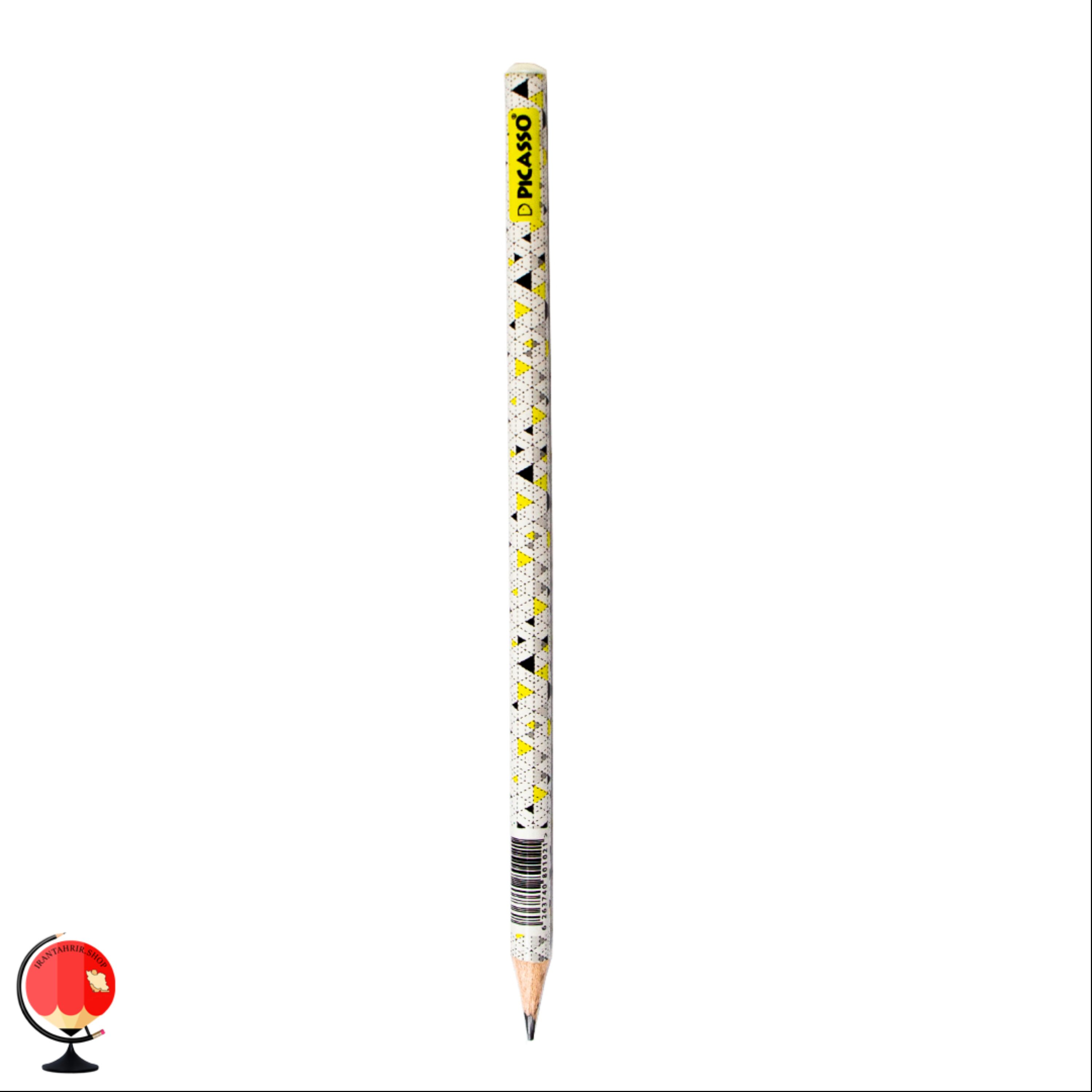 مداد مشکی پیکاسو HB طرح مثلثی کد 1297