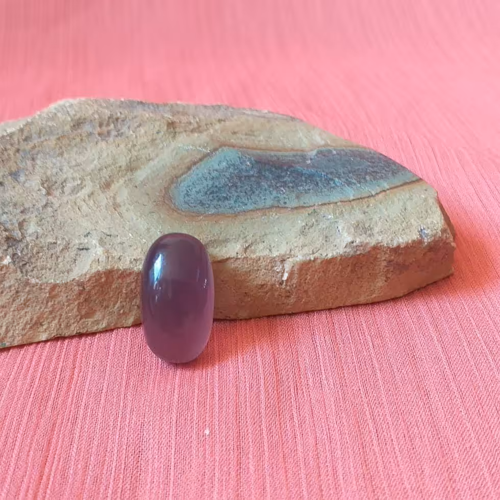 نگین معدنی عقیق سوسنی کد 5