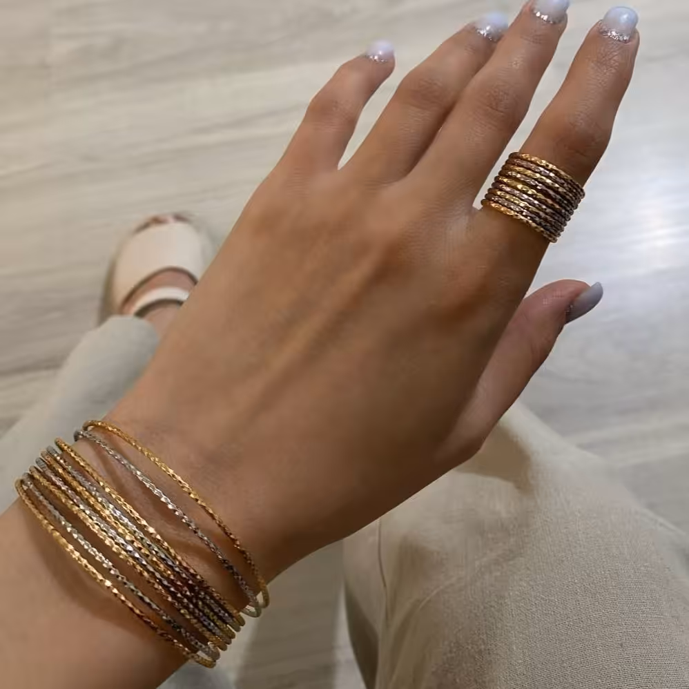 ست النگو  و انگشتر ysx