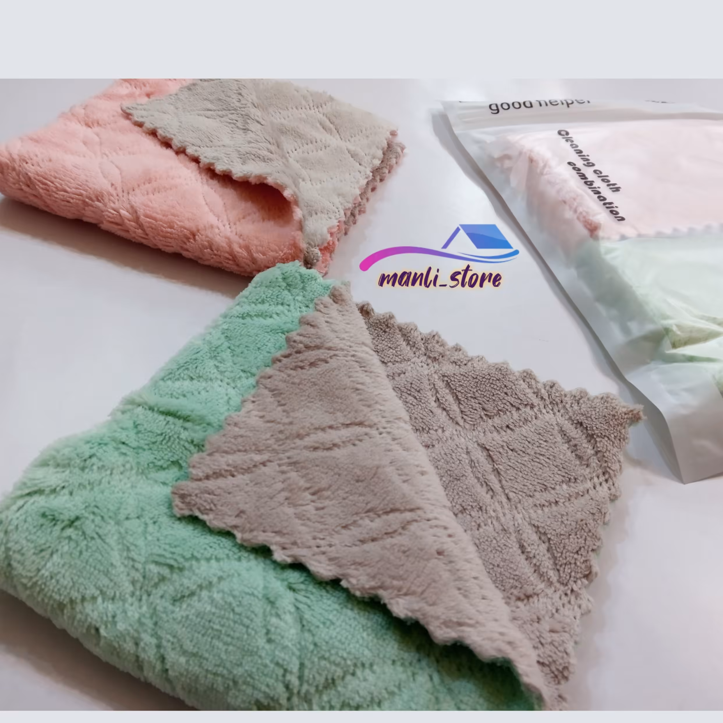 پک سه عددی دستمال اگیس دو رو