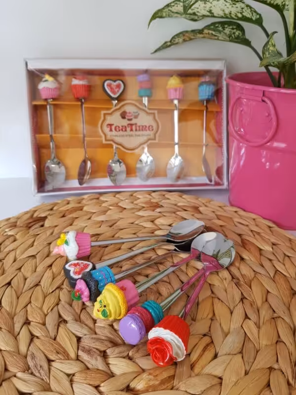 قاشق سرکاپ کیک Tea Time