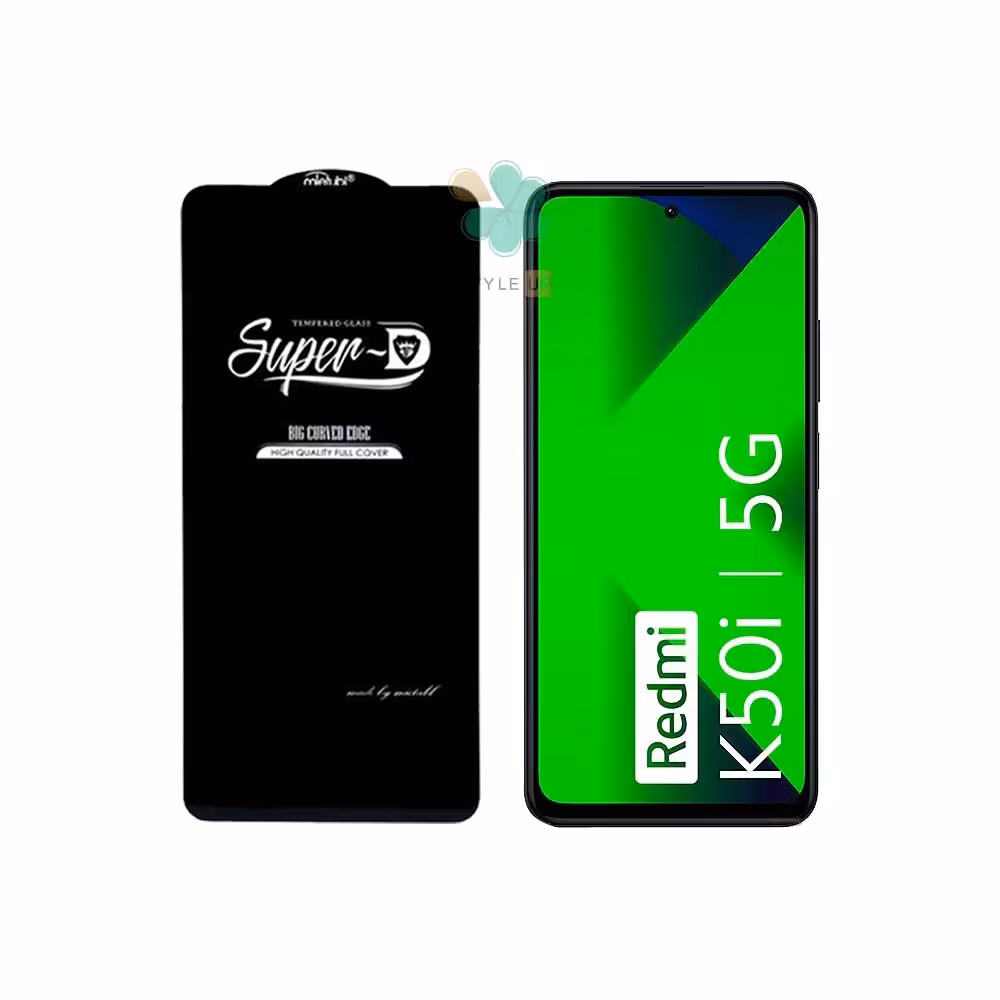 گلس گوشی شیائومی Xiaomi Redmi K50i تمام صفحه Super D