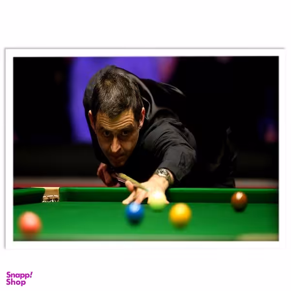 تابلو نوری بکلیت طرح بازیکن اسنوکر و بیلیارد رونی سالیوان مدل W-14231