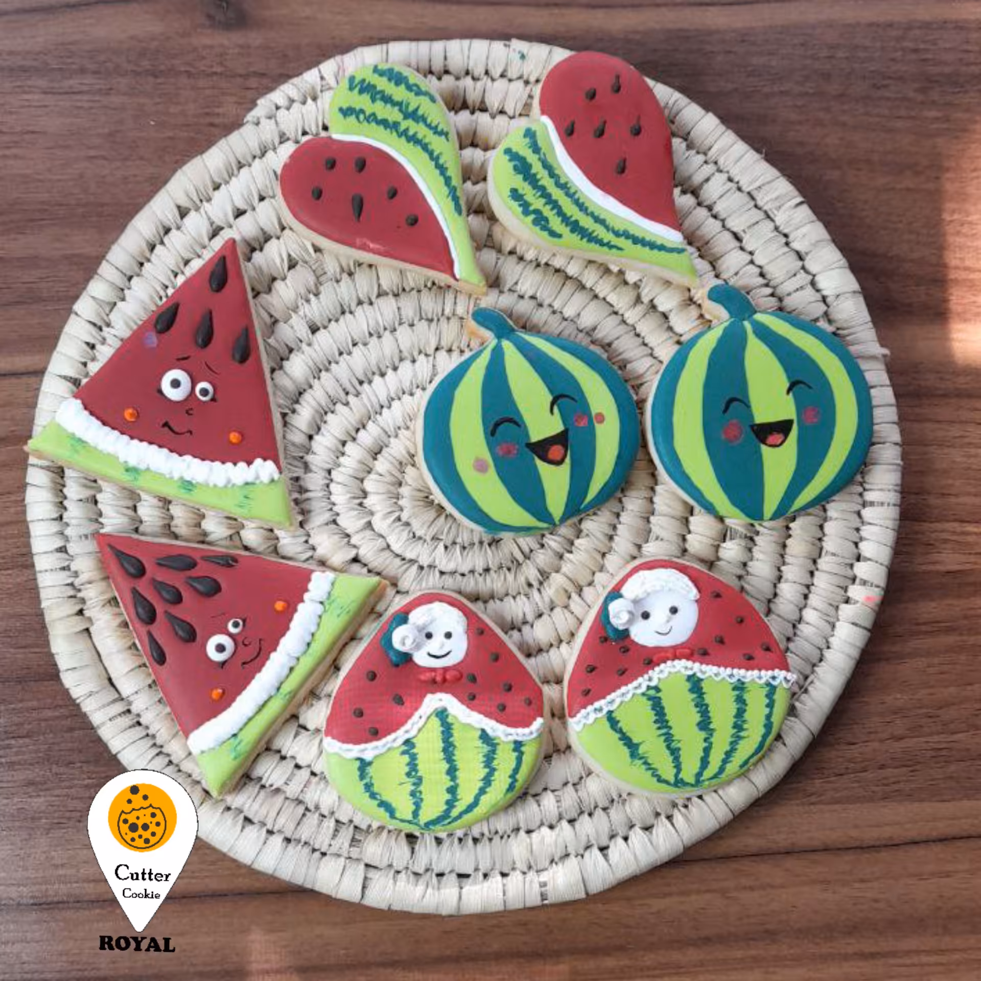 پک یلدایی 2، پک کوکی وانیلی یلدا، تم یلدایی،هندوانه و ننه سرما...