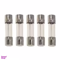 فیوز شیشه ای 3 آمپر مدل 512-2M بسته 5 عددی