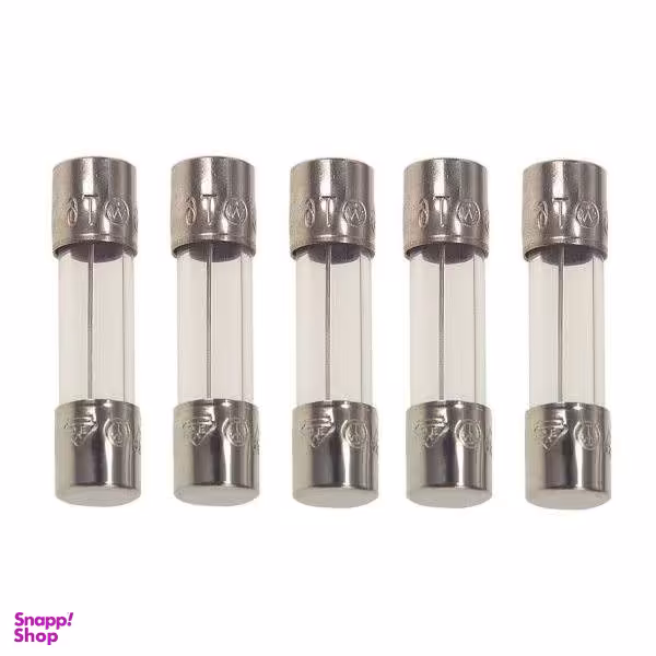 فیوز شیشه ای 3 آمپر مدل 512-2M بسته 5 عددی