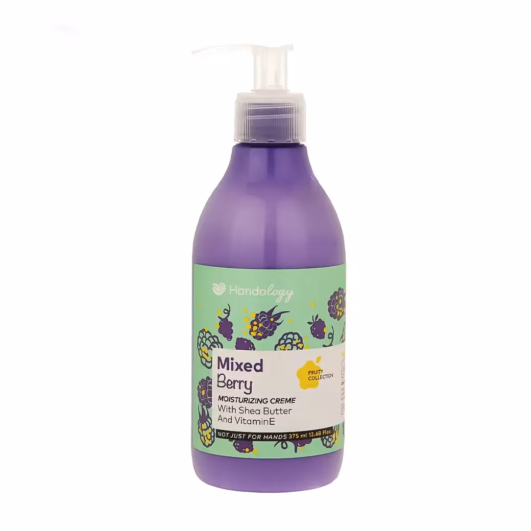 کرم پمپی آبرسان هندولوژی بنفش مدل میکس بری 375 میل