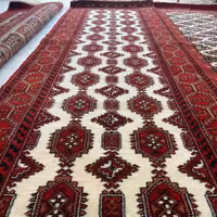 خرید کناره دستبافت ترکمن با اندازه 3 متر در 80 سانت از برند آی سن با ارسال رایگان، ریزبافت و زیبا