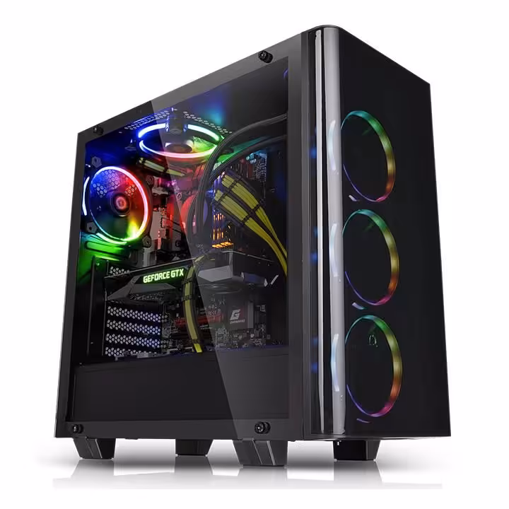 مشخصات، قیمت و خرید کیس کامپیوتر ترمالتیک مدل Thermaltake View 21 TG RGB