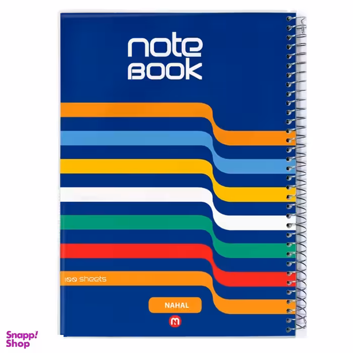 دفتر مشق 100 برگ سیمی نهال کد 3112