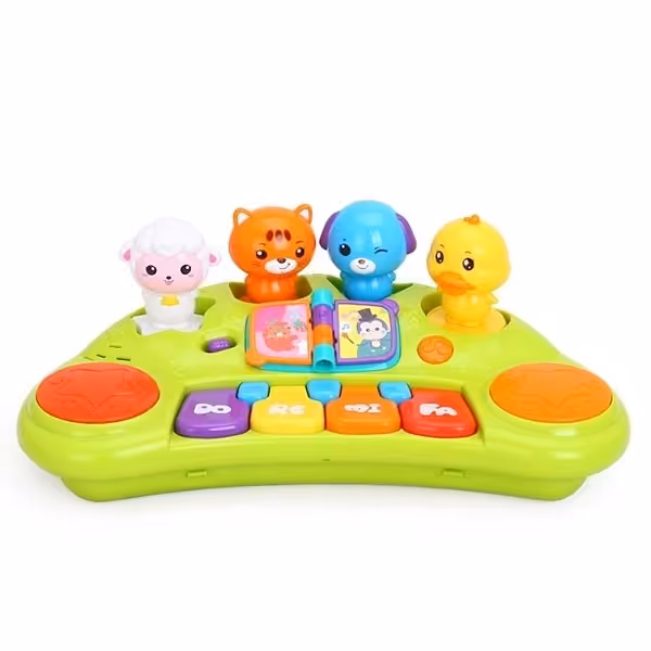 پیانو طرح حیوانات هولا تویز کد 2103A