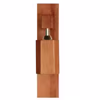 دیوارکوب چوبی مسینا مدل U4