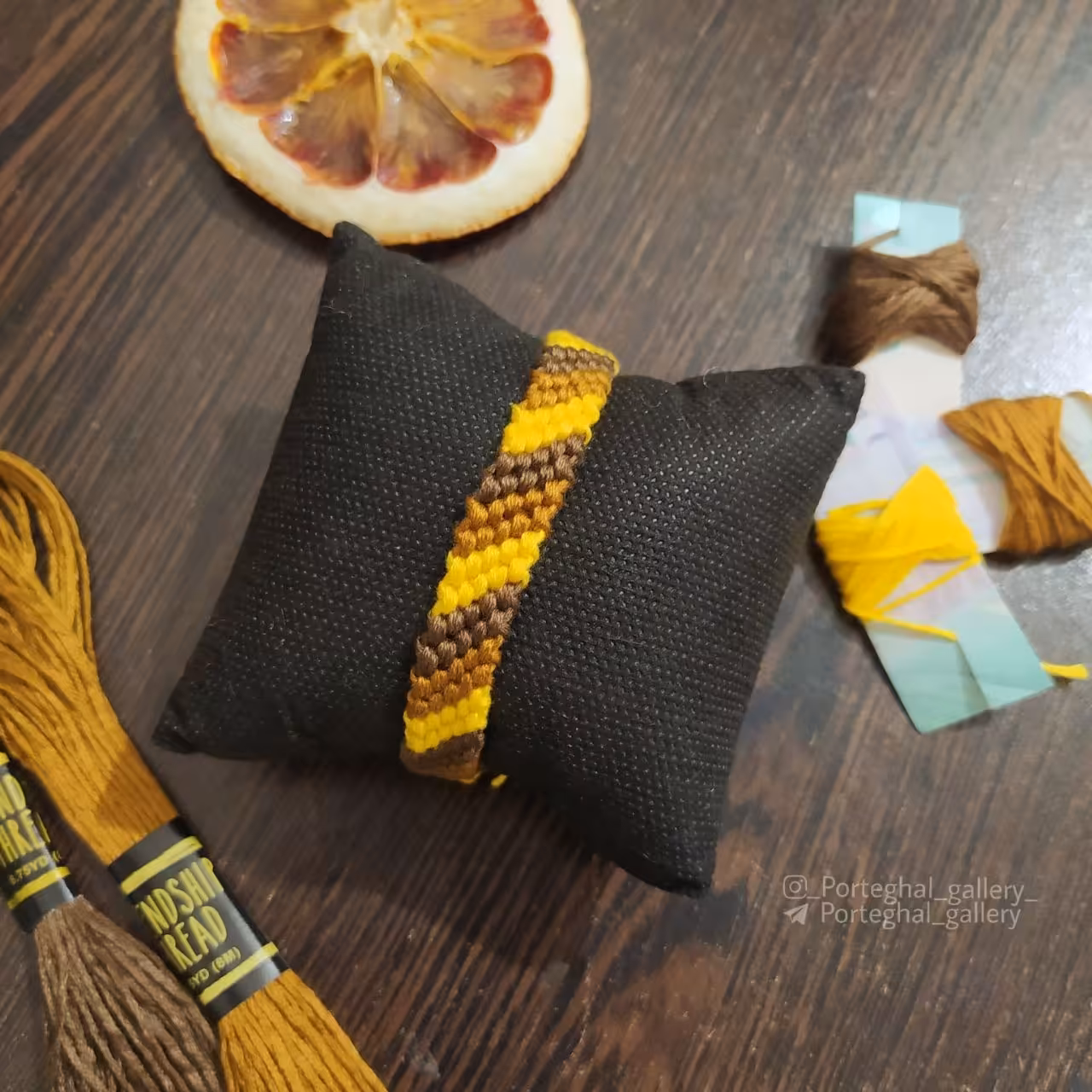 دستبند دوستی دست بافت دخترانه و پسرانه (اسپرت)