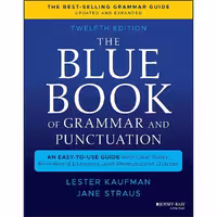 کتاب زبان اصلی The Blue Book of Grammar and Punctuation انتشارات JosseyBass