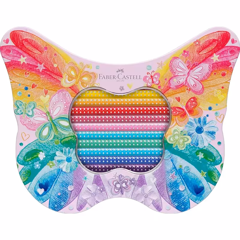 مداد رنگی 20 رنگ اسپارکل فابر کاستل مدل Butterfly Pastel کد 23201971