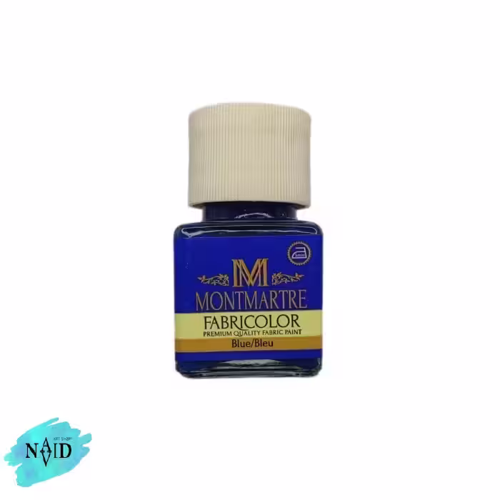 رنگ پارچه مونمارت رنگ Blue حجم 55 میلی لیتر کد 43