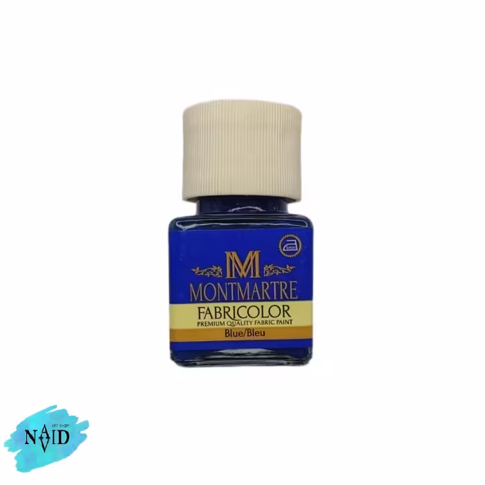 رنگ پارچه مونمارت رنگ Blue حجم 55 میلی لیتر کد 43