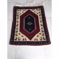 فرش دستباف قالی کلاردشت طرح جنگلی جدید کد Far09